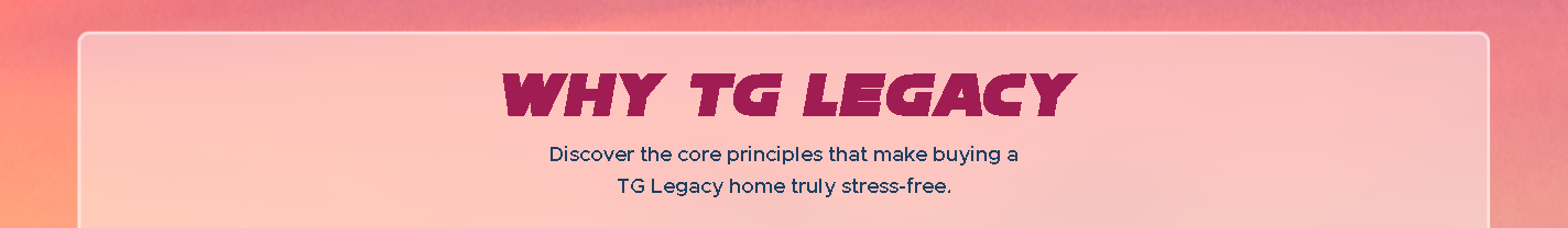 why tg properties